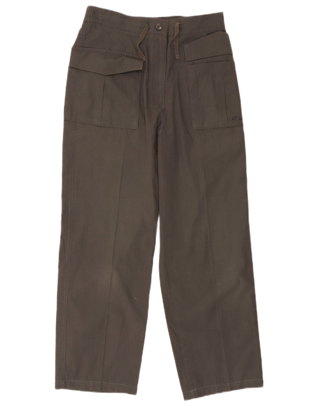 Lotto Damen-Hose, kurz geschnitten, UK 12, M, W30, L25, Grau, Polyester