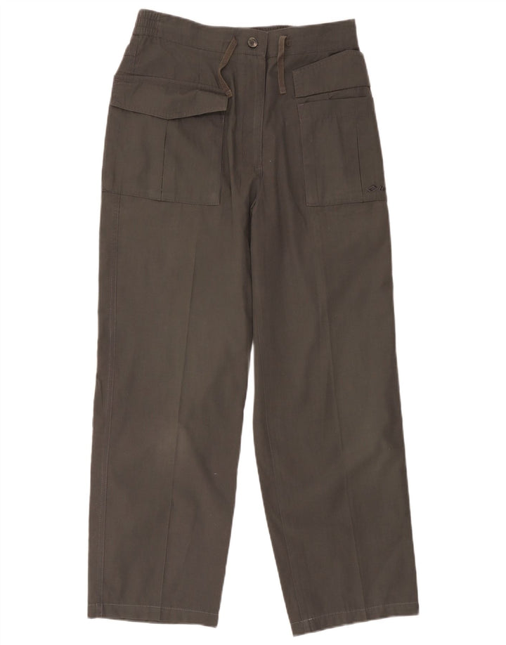 Lotto Damen-Hose, kurz geschnitten, UK 12, M, W30, L25, Grau, Polyester
