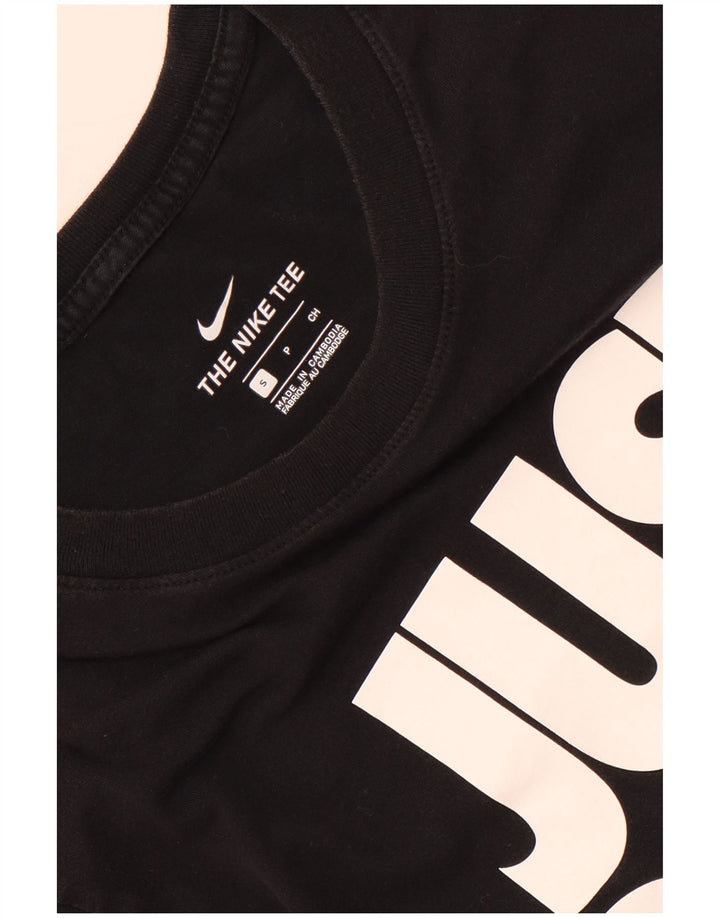 Nike Herren-T-Shirt mit Grafik, Größe S, Schwarz