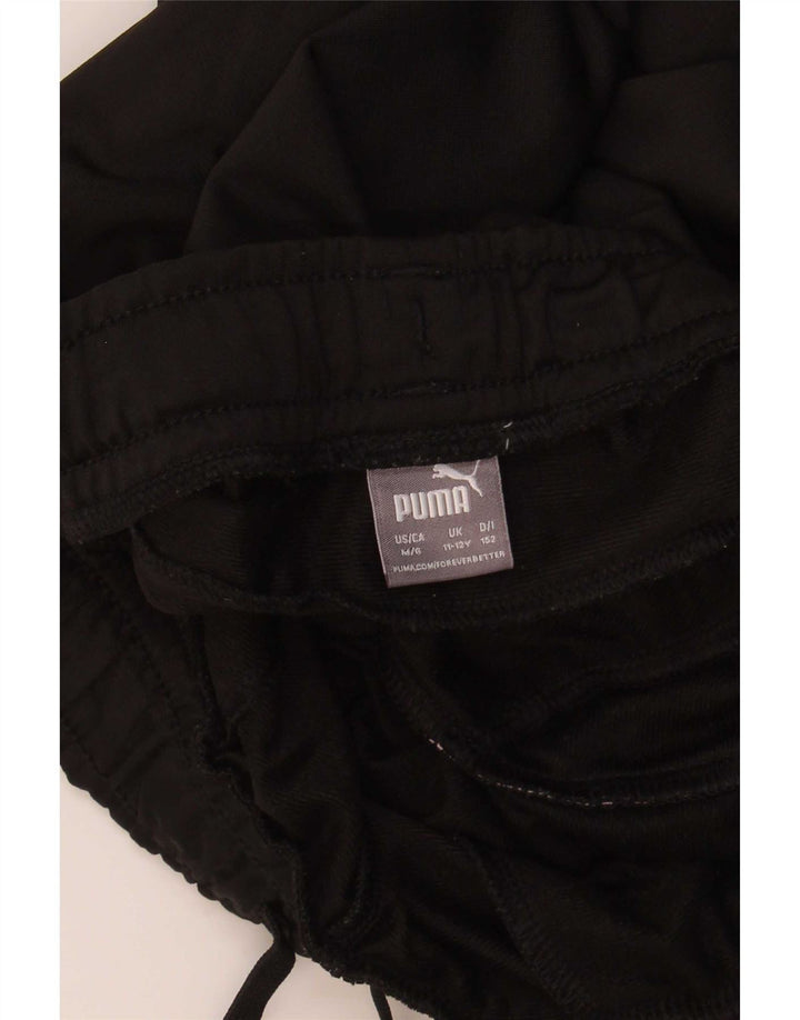 Puma Trainingshose für Jungen, 11–12 Jahre, Schwarz