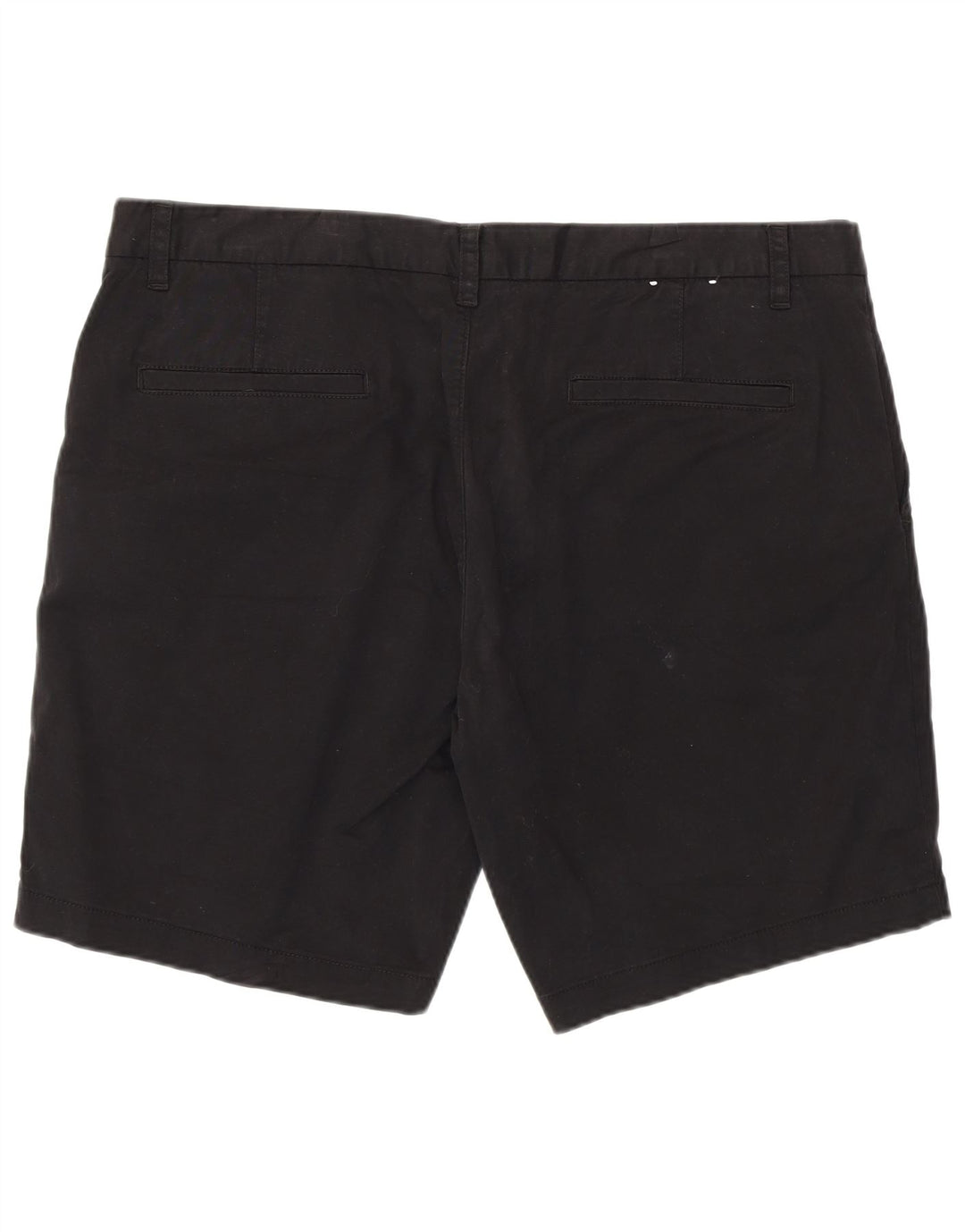 French Connection Herren-Chinoshorts W38 XL aus schwarzer Baumwolle