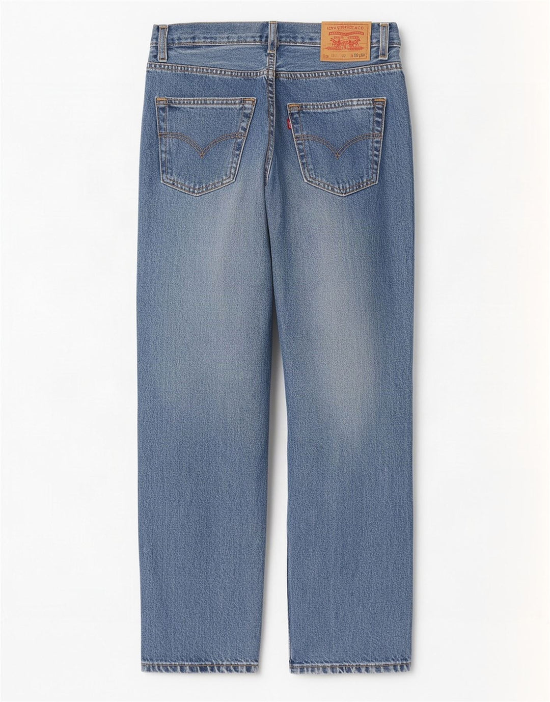 Levi's Herren 522 Slim Tapered Jeans W32 L30 Blaue Baumwolle