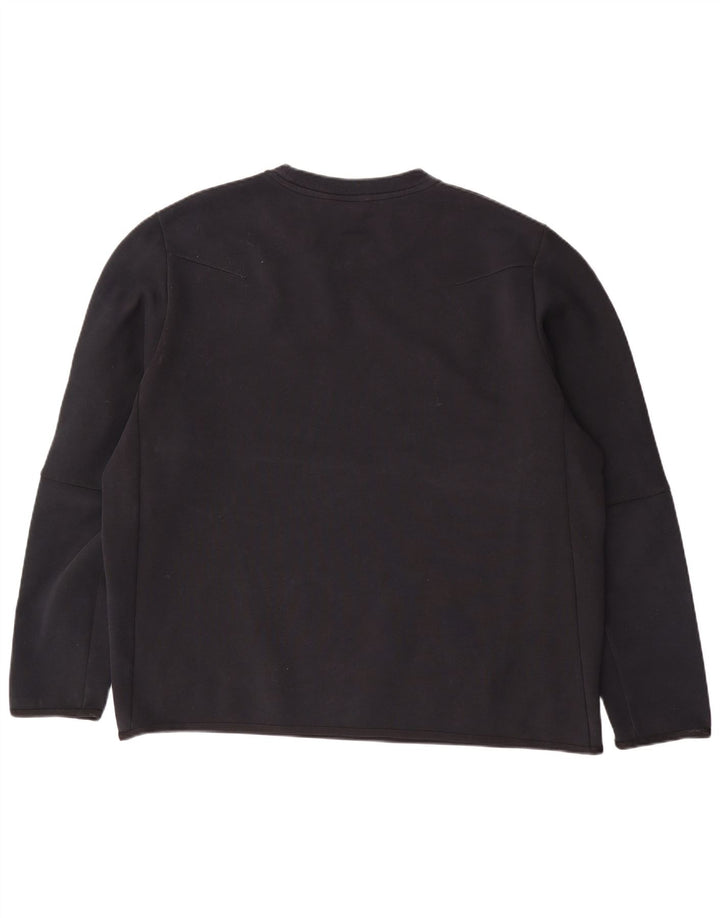 Nike Herren Sweatshirt Pullover XL Schwarz Baumwolle Sport