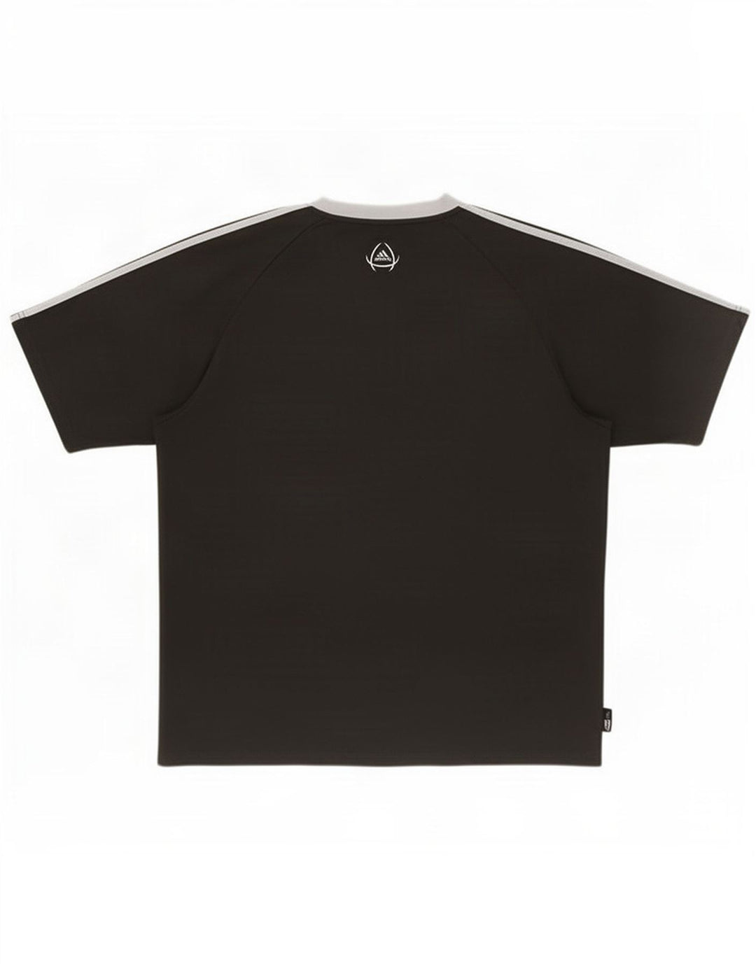 Adidas Herren Climalite T-Shirt Top Large Schwarz Colourblock Polyester