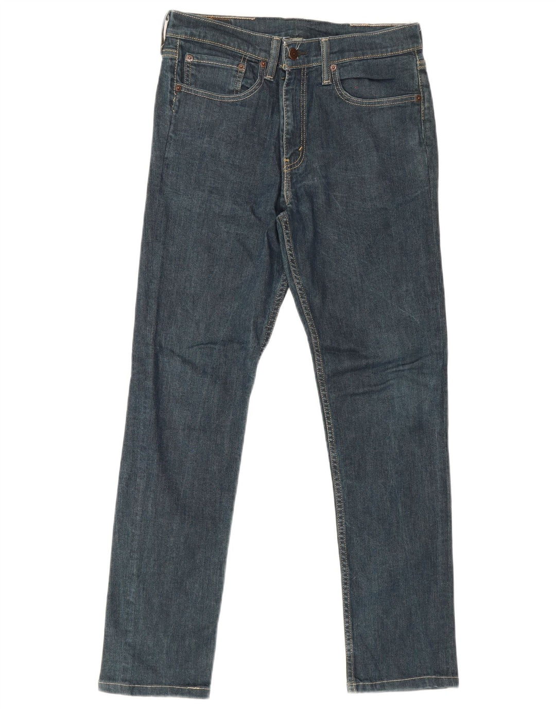 Levi's Herren 511 Slim Jeans W34 L32 Blaue Baumwolle