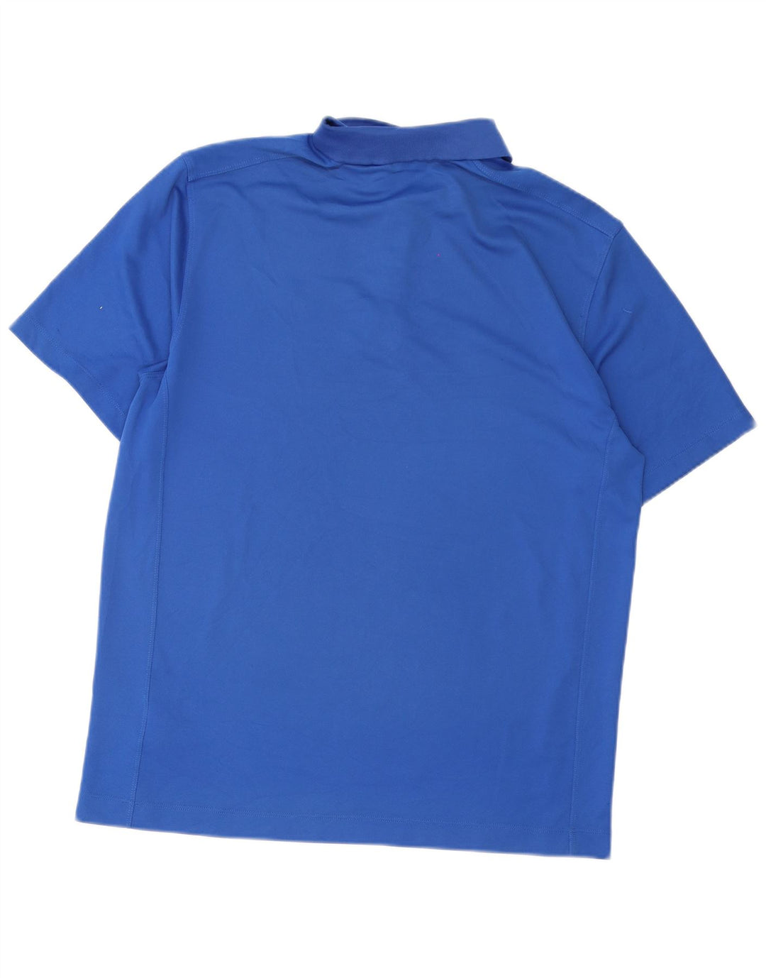 Nike Herren Dri Fit Poloshirt, großes blaues Polyester