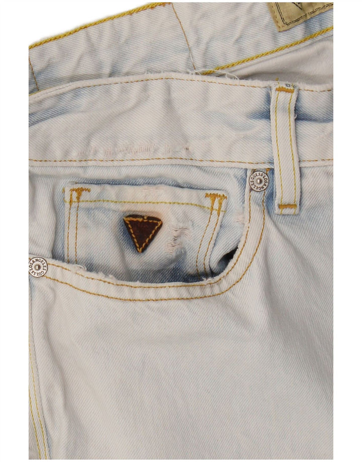 Guess Herren Straight Jeans W32 L34 Blau