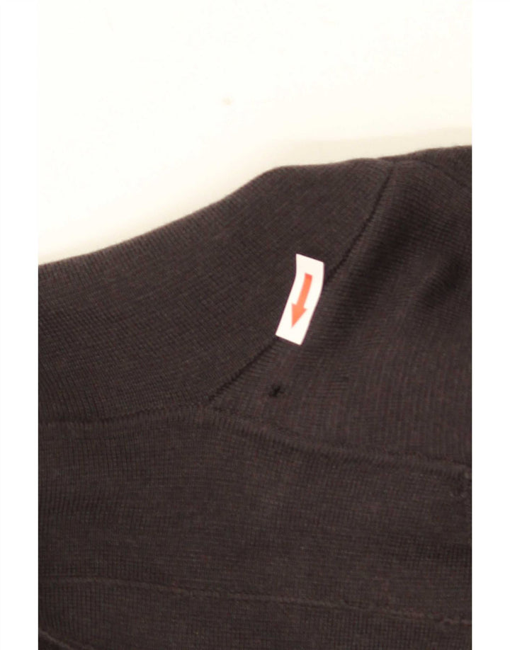 Cerruti 1881 Herren-Strickjacke mit 3 Knöpfen, kleine graue Wolle