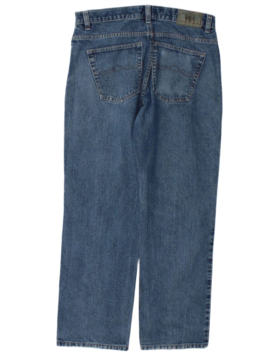 Jinglers Herren Straight Jeans W34 L30 Blaue Baumwolle