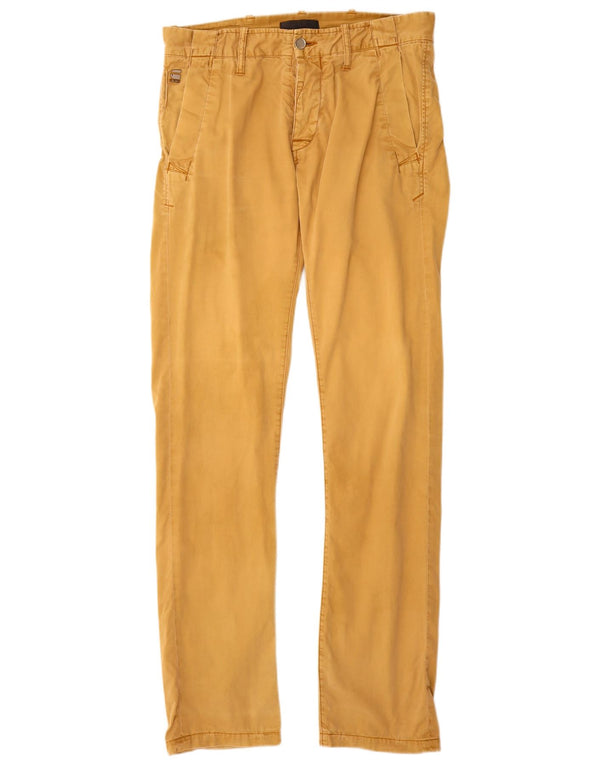 G-Star Slim Chino-Hose für Herren, W31, L32, gelbe Baumwolle