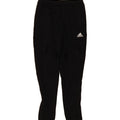 ADIDAS Boys Tracksuit Trousers 11-12 Years  Black Polyester Vintage Adidas and Second-Hand Adidas from Messina Hembry 
