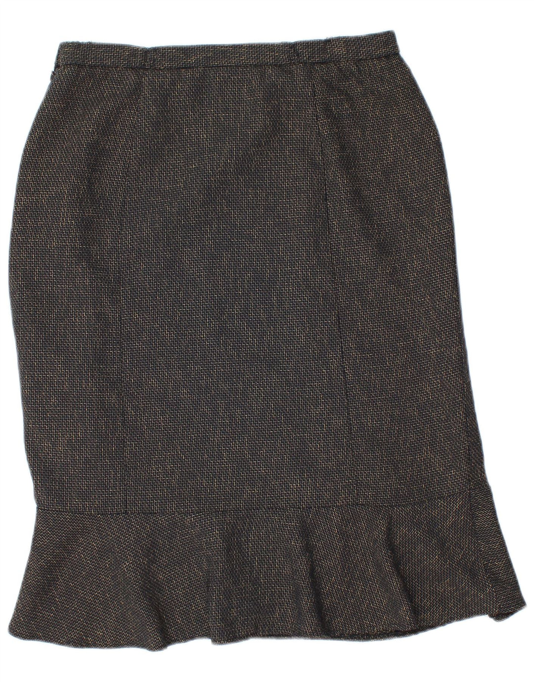 Eastex Damen Trompetenrock UK 12 Medium W30 Marineblau Polyester