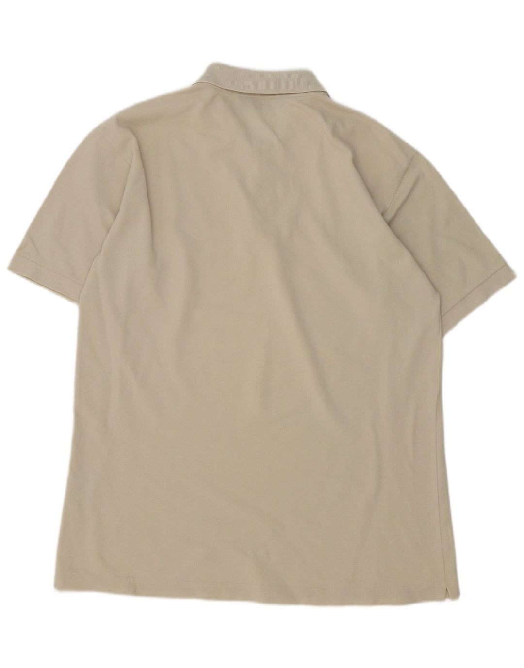 Kappa Herren-Poloshirt, groß, cremefarbene Baumwolle