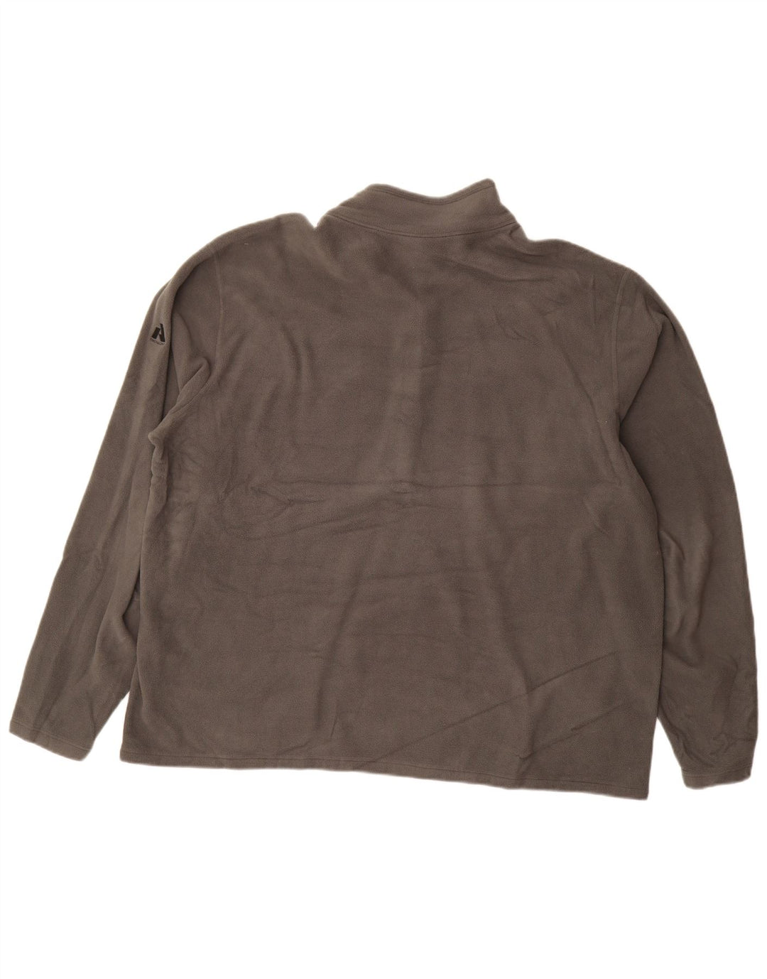EDDIE BAUER Herren-Fleecepullover mit Reißverschluss, 2XL, Grau, Polyester