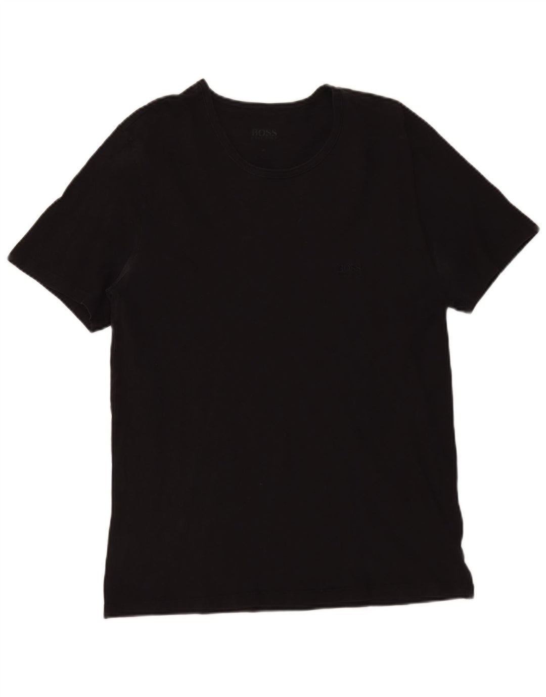 Hugo Boss Herren T-Shirt Top XL Schwarz Elastan