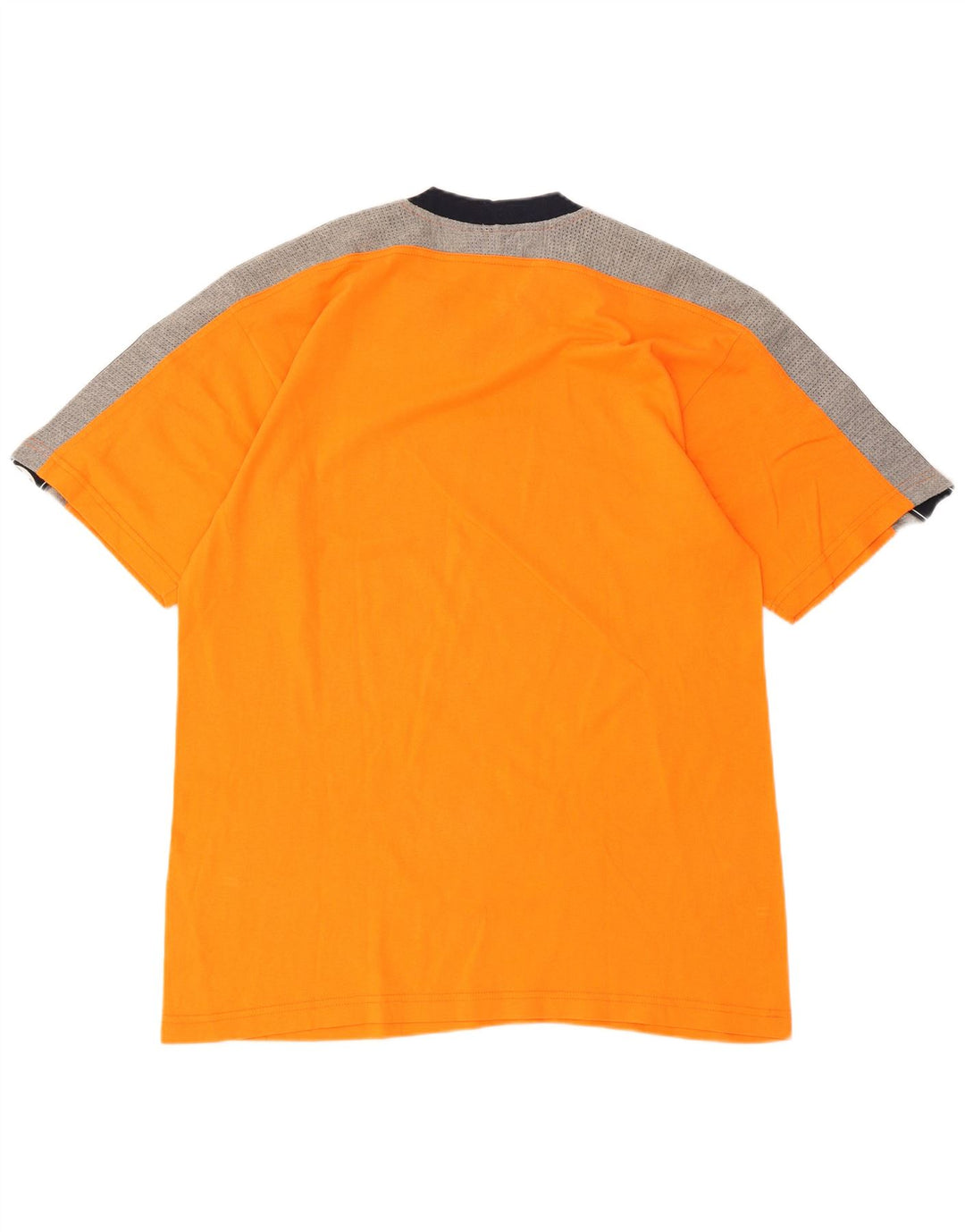 Champion Herren-T-Shirt mit Grafik, groß, Orange, Farbblock