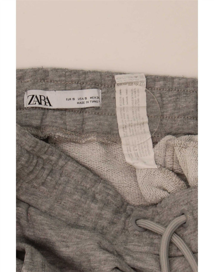 Zara Damen-Trainingshose, Jogginghose, Größe S, Größe S, grau, Polyester