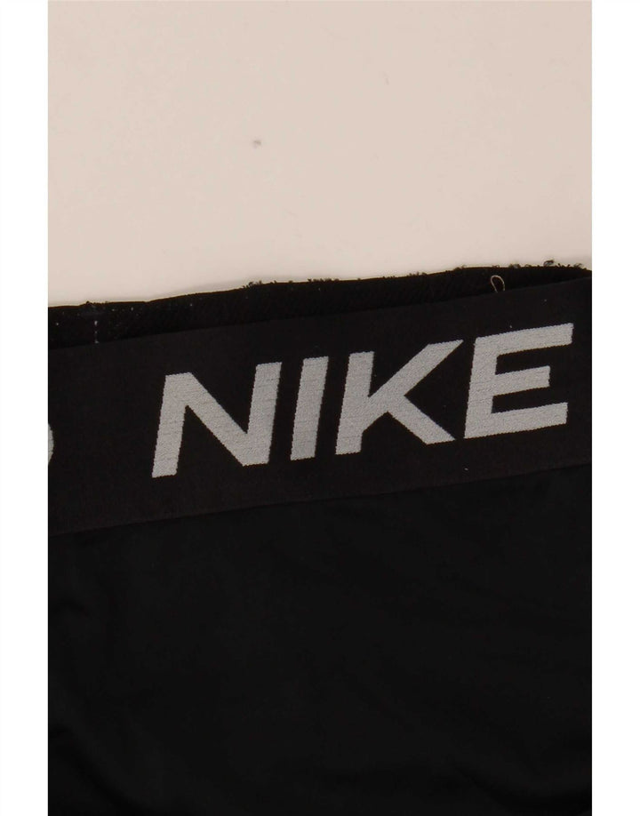 Nike Mädchen-Grafik-Leggings, 13–14 Jahre, schwarzes Polyester