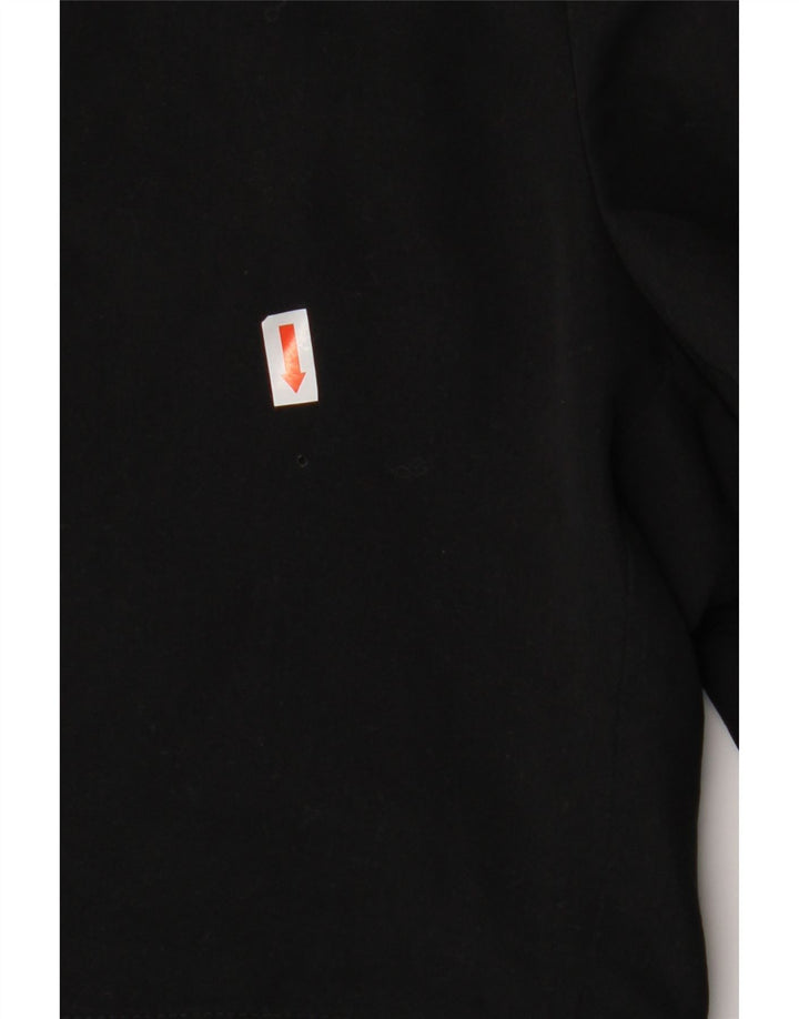 KAPPA Herren-Sportshorts, groß, aus schwarzem Polyester