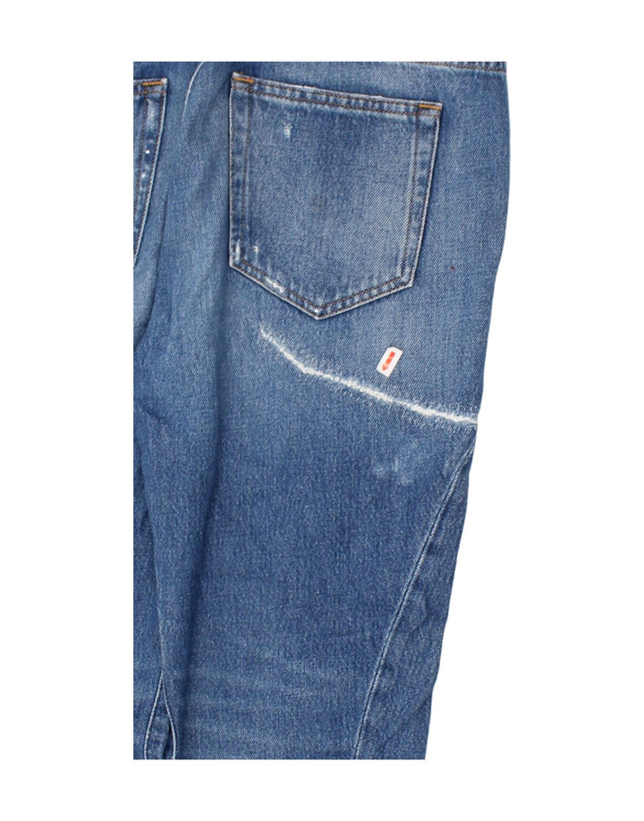 DIESEL Womens Distressed Slim Jeans W26 L26 Blue Cotton Vintage Diesel and Second-Hand Diesel from Messina Hembry 
