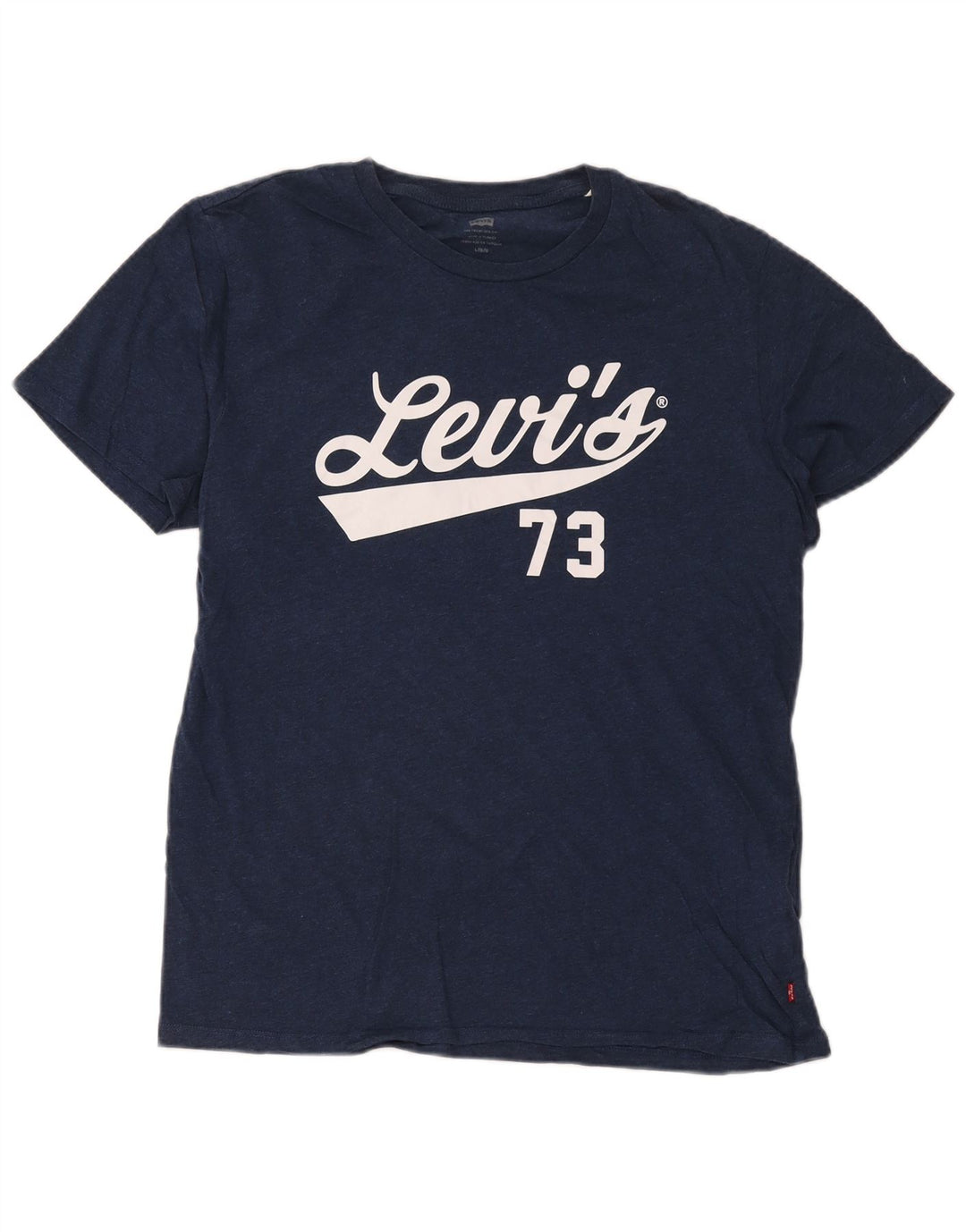 Levi's Herren-T-Shirt mit Grafik, groß, marineblau, Baumwolle