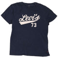 Levi's Herren-T-Shirt mit Grafik, groß, marineblau, Baumwolle