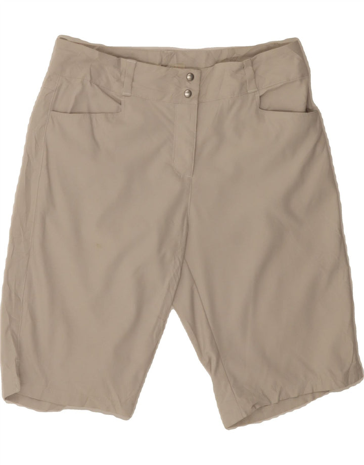 ADIDAS Womens Casual Shorts US 4 Small W28  Grey Polyester Vintage Adidas and Second-Hand Adidas from Messina Hembry 