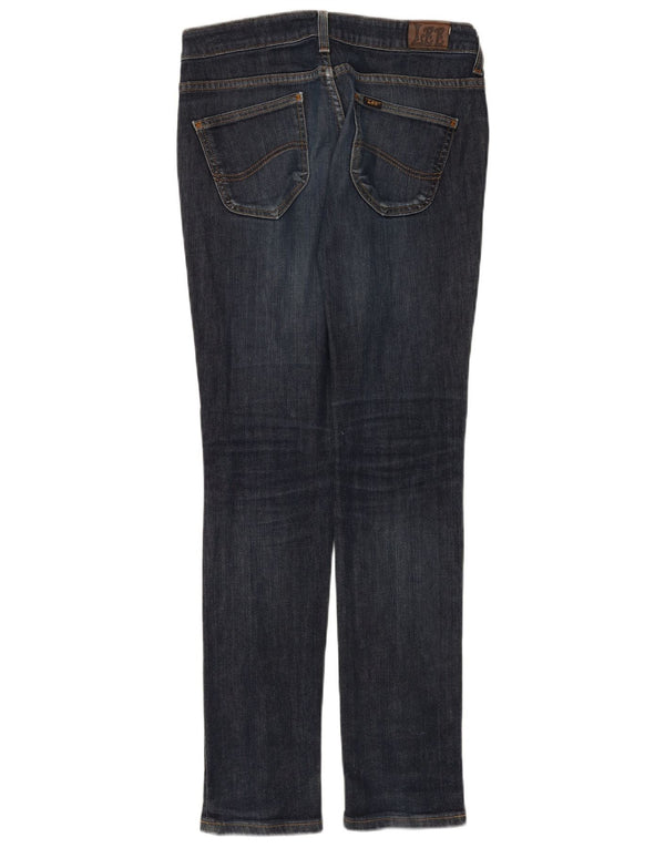 Lee Damen Norma Skinny Jeans W30 L33 Marineblaue Baumwolle