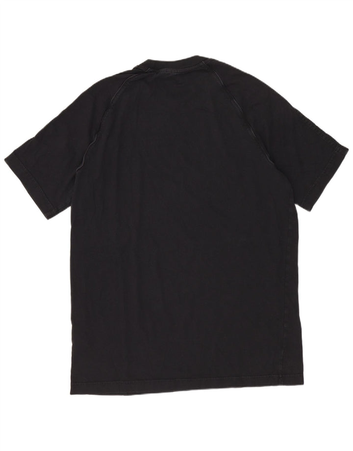 Adidas Herren T-Shirt Top Medium Schwarz Baumwolle