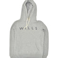JACK WILLS Womens Graphic Hoodie Jumper UK 10 Small  Grey Polyester | Vintage Jack Wills | Thrift | Second-Hand Jack Wills | Used Clothing | Messina Hembry 