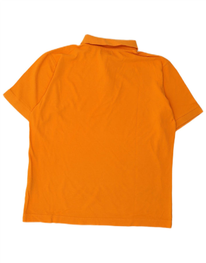 Kappa Herren Poloshirt Large Orange Baumwolle
