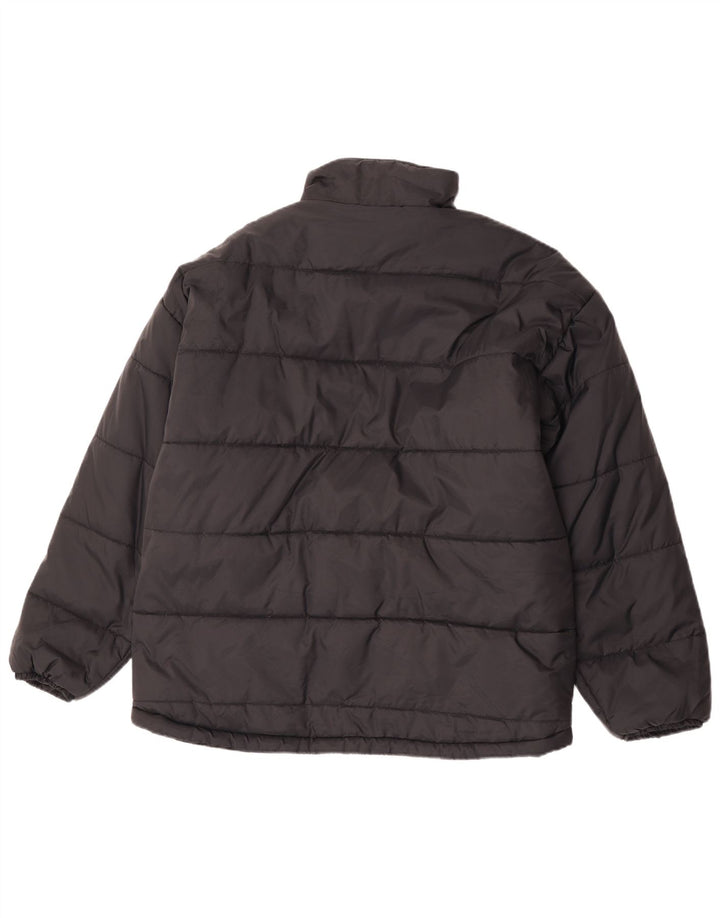 Kappa Herren Wattierte Jacke UK 40 Large Schwarz