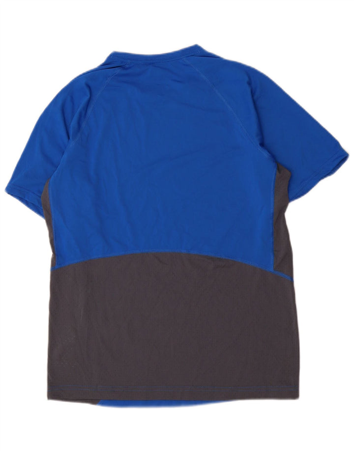 Columbia Herren Omni-Freeze Zero T-Shirt Top Small Blue Colourblock Polyester