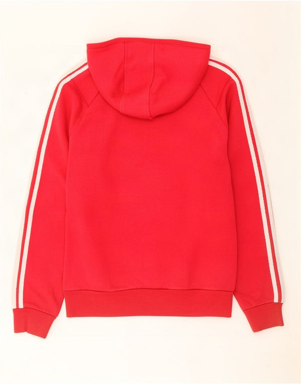 Adidas Mädchen Graphic Hoodie Pullover 15–16 Jahre rote Baumwolle