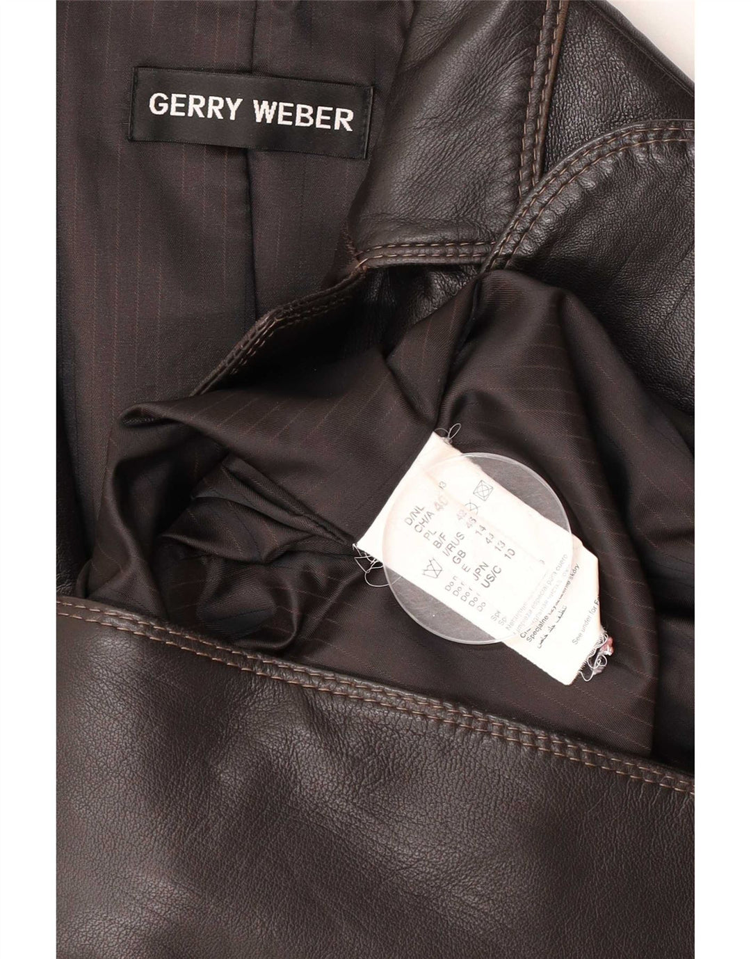 Gerry Weber Damen 2-Knopf-Blazerjacke UK 14 Mittelbraun