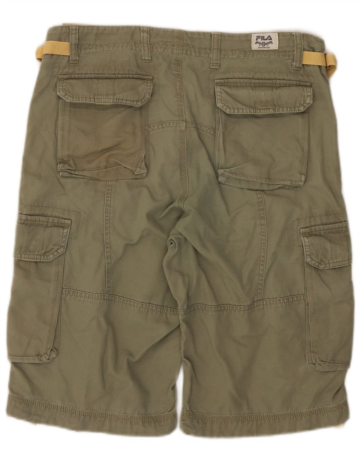 Fila Herren Cargoshorts W34 Large Khaki