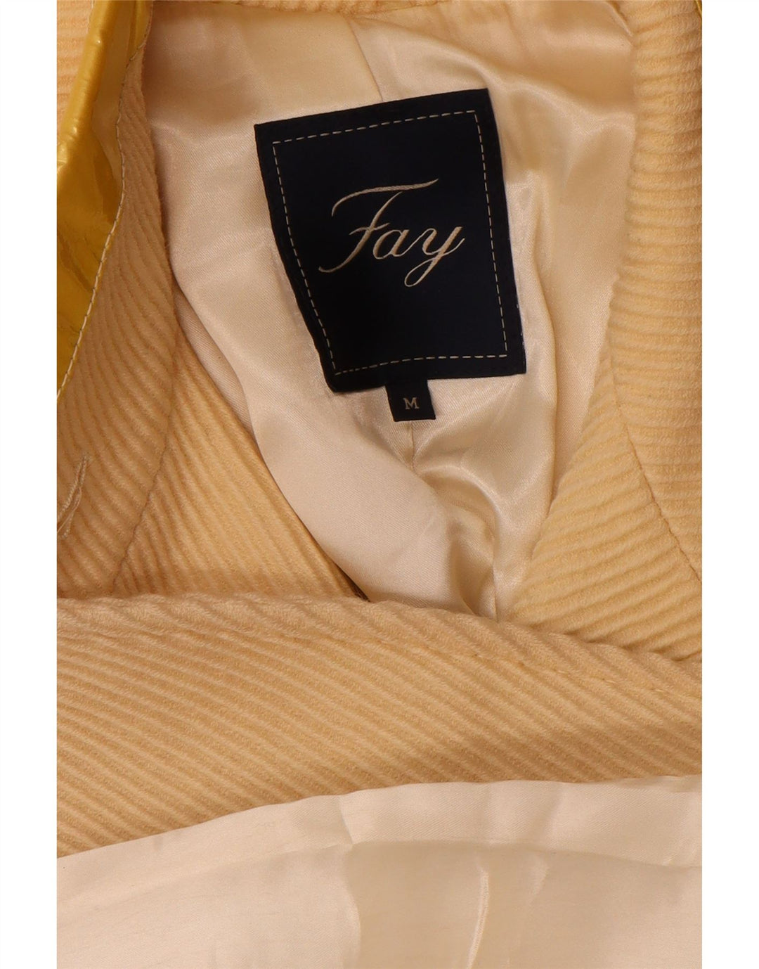 Fay Damenmantel UK 12 Mittelbeige Wolle