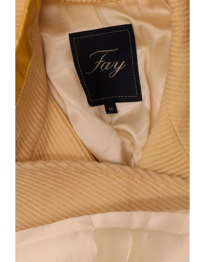 Fay Damenmantel UK 12 Mittelbeige Wolle