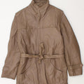 Vintage Herren Lederjacke IT 46 Small Brown