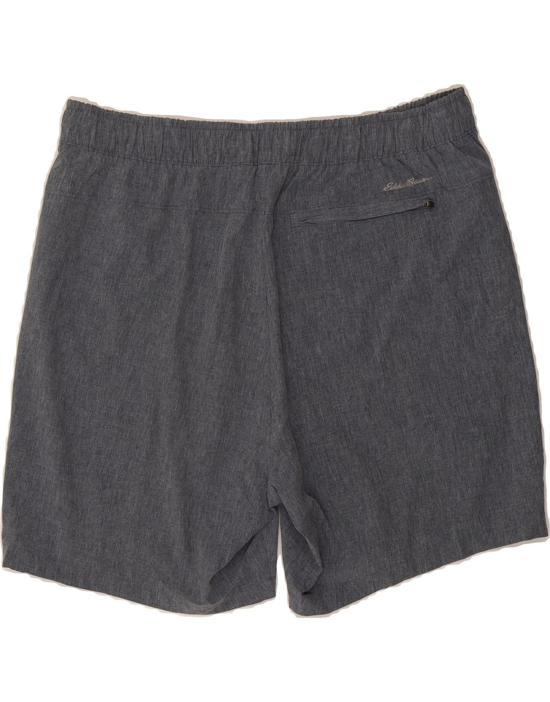 EDDIE BAUER Mens Casual Shorts XL W38  Navy Blue Polyester Vintage Eddie Bauer and Second-Hand Eddie Bauer from Messina Hembry 