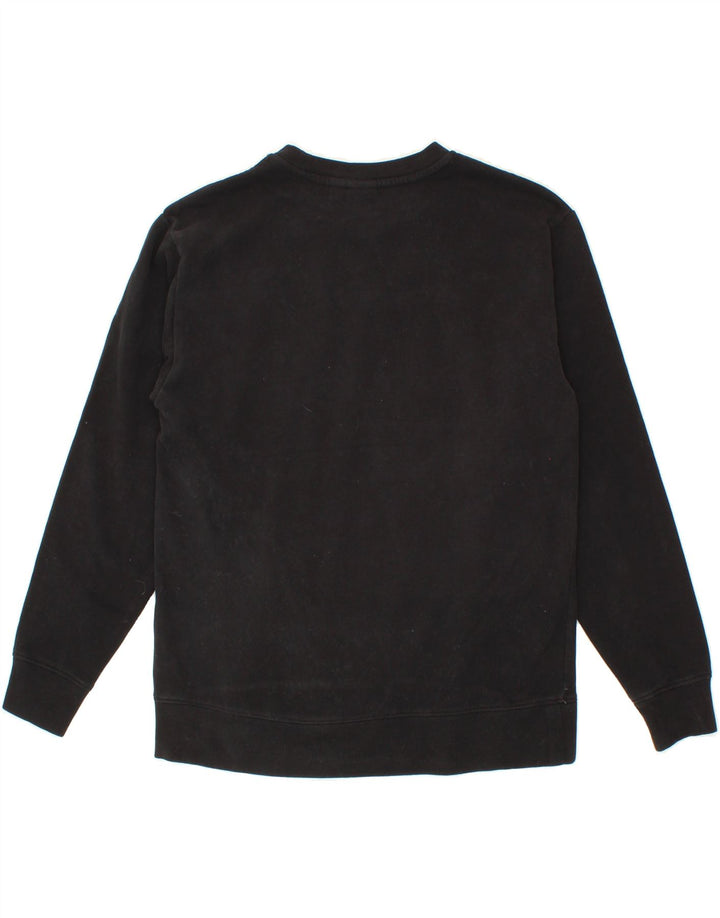 VANS Mens Graphic Sweatshirt Jumper Small Black Cotton Vintage Vans and Second-Hand Vans from Messina Hembry 