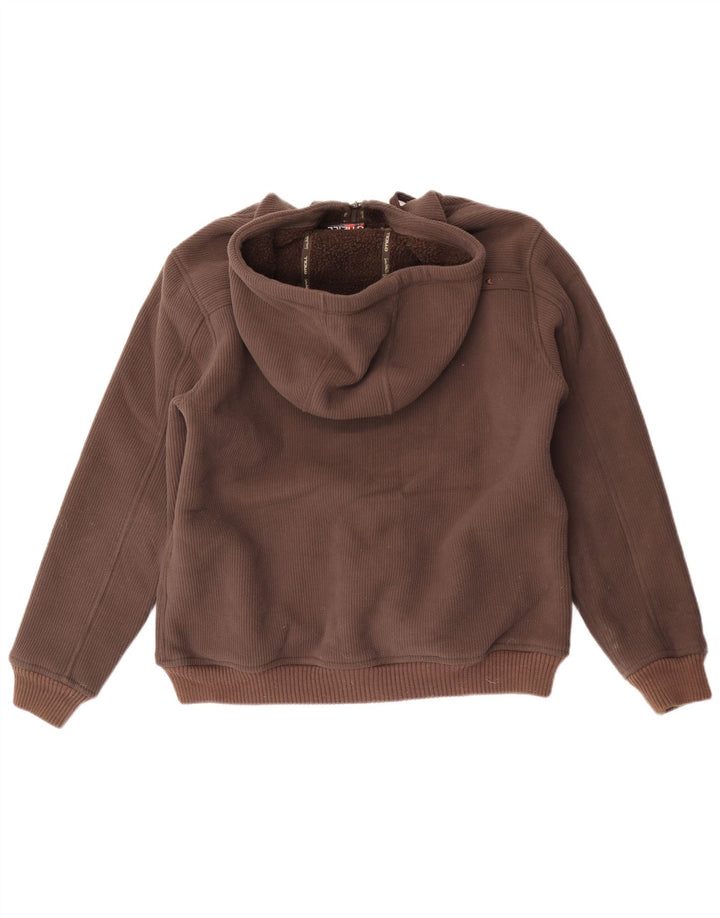 O'Neill Herren-Kapuzenpullover mit Grafik, groß, braun, Polyester