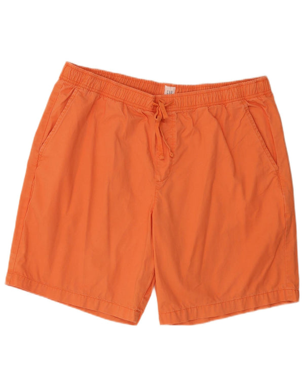 Gap Herren Chinoshorts XL W38 Orange Baumwolle