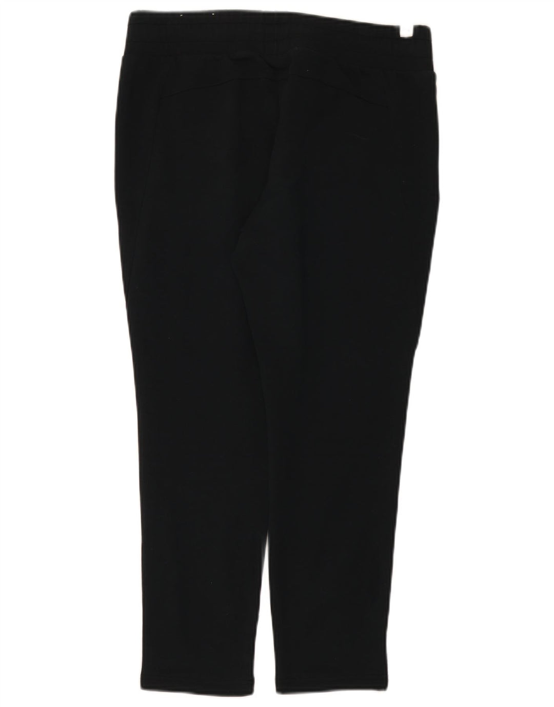 Puma Womens Crop Graphic Leggings UK 12 Mittelschwarze Baumwolle