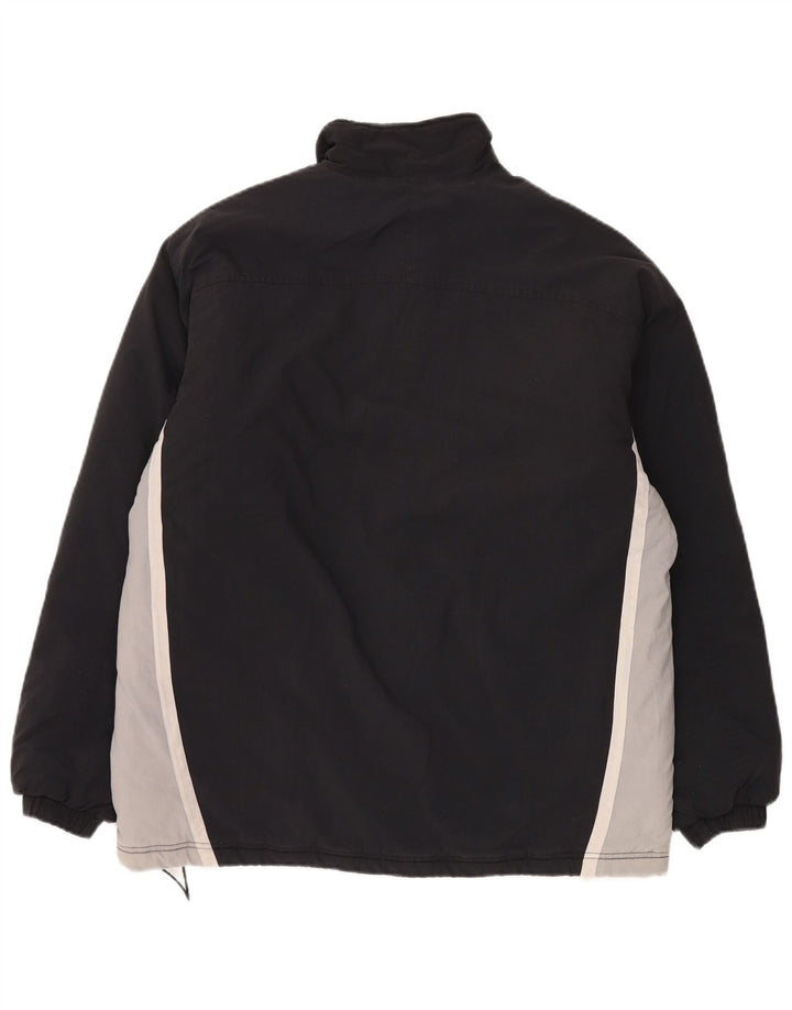 Canterbury Herren-Windbreaker-Jacke, UK 40, Größe L, Schwarz, Farbblock