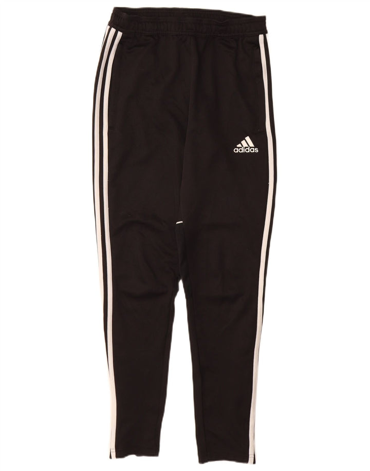 ADIDAS Damen Trainingshose UK 6 XS Schwarz Polyester