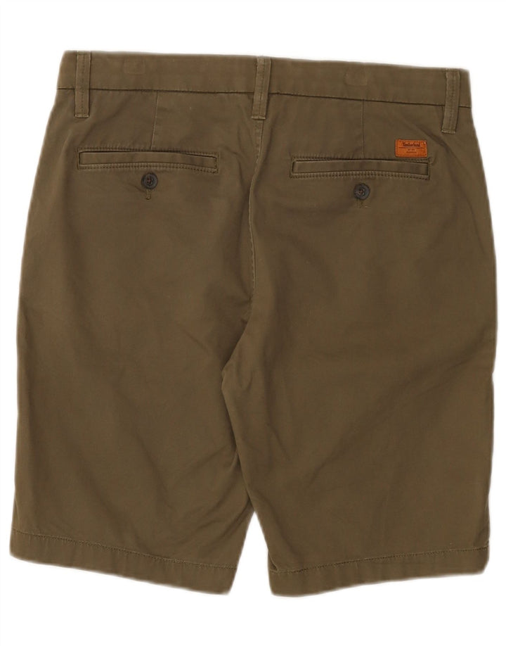 Timberland Herren Chinoshorts W30 Medium Khaki Baumwolle