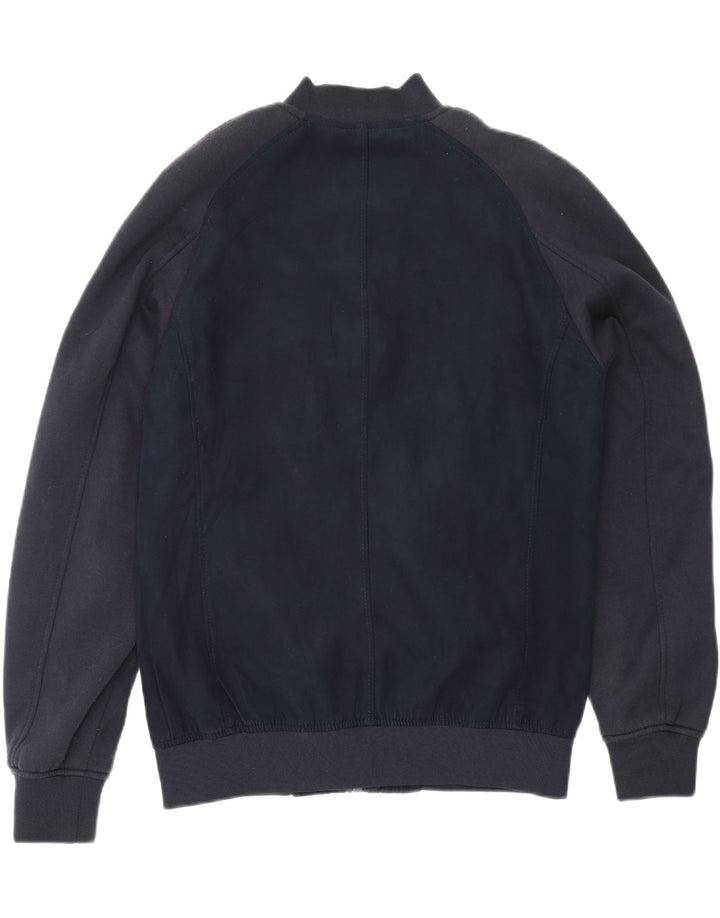 Zara Herren Bomberjacke UK 40 Large Marineblau