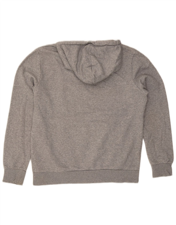 Jack & Jones Herren-Kapuzenpullover, groß, graue Baumwolle