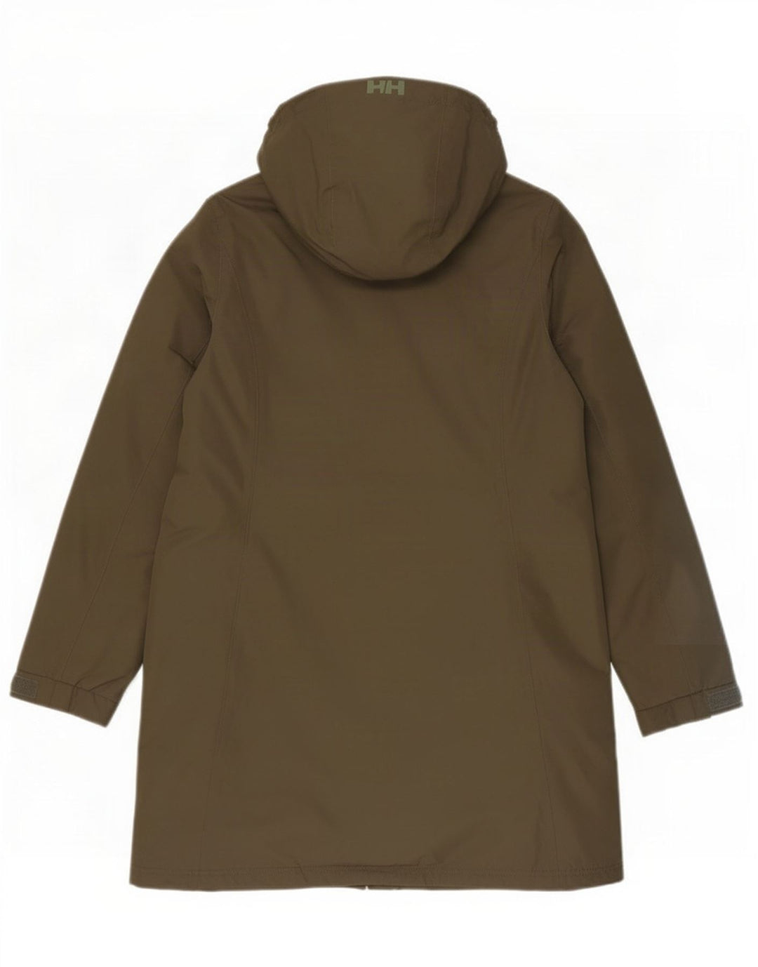 Helly Hansen Wattierter Damenmantel mit Kapuze, UK 14, mittleres Khaki, Polyester